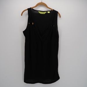 Swim Avenue V-Neck Beach Cover-Up Tunic Dress